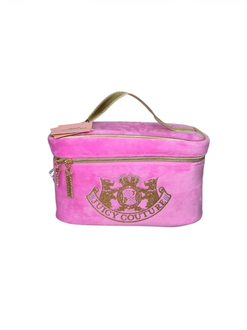 Juicy Couture Velour Travel Cosmetic Bag